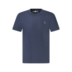 Timberland ανδρικό μπλε T-shirt με στρογγυλή λαιμόκοψη