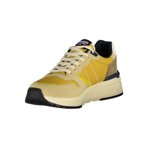 Blauer Ανδρικά Μπεζ Sneakers με κορδόνια και λογότυπο