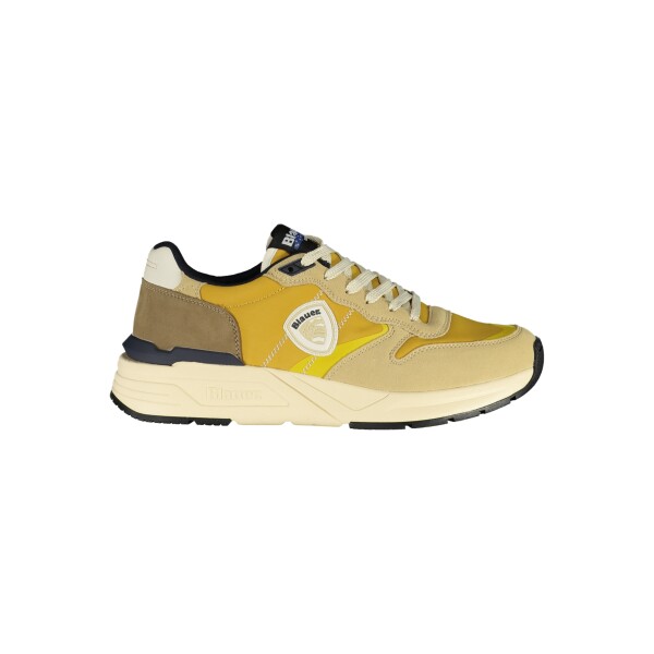 Blauer Ανδρικά Μπεζ Sneakers με κορδόνια και λογότυπο