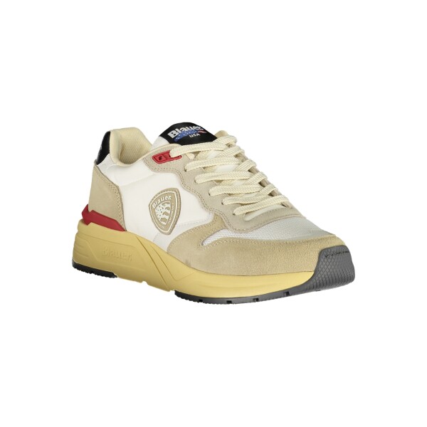Blauer ανδρικά sneakers σε μπεζ χρώμα με κορδόνια