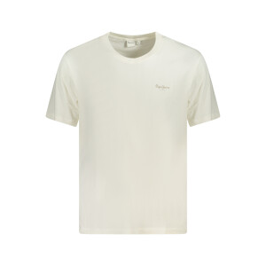 Pepe Jeans ανδρικό t-shirt σε λευκό χρώμα με print λογότυπο