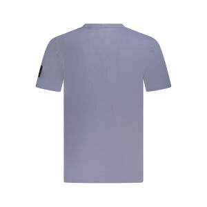 Calvin Klein ανδρικό μπλε t-shirt με στρογγυλή λαιμόκοψη