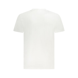 Calvin Klein Ανδρικό Λευκό T-shirt με κεντημένο λογότυπο
