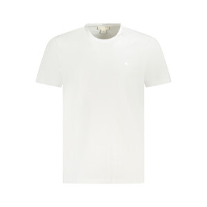 Calvin Klein Ανδρικό Λευκό T-shirt με κεντημένο λογότυπο