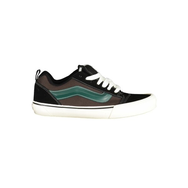 VANS Ανδρικά Sneakers Knu Skool Μαύρα με πράσινες λεπτομέρειες
