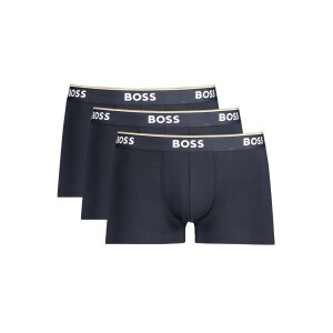 BOSS Ανδρικά Μπλε Μποξεράκια με λογότυπο