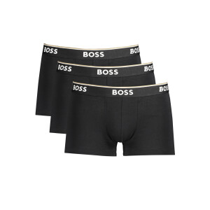 BOSS Ανδρικά Μαύρα Μποξεράκια με λογότυπο
