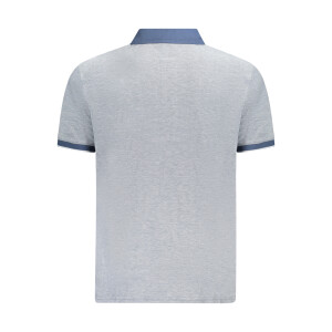 Timberland Ανδρική Μπλε Polo Μπλούζα με κοντά μανίκια και κεντημένο λογότυπο