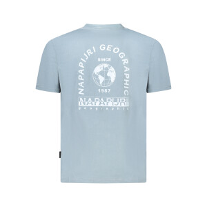 Napapijri ανδρικό t-shirt σε γκρι χρώμα με λογότυπο