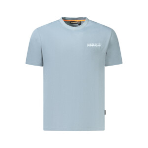 Napapijri ανδρικό t-shirt σε γκρι χρώμα με λογότυπο