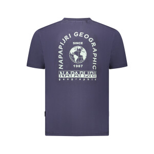 Napapijri ανδρικό t-shirt σε μπλε χρώμα με λογότυπο