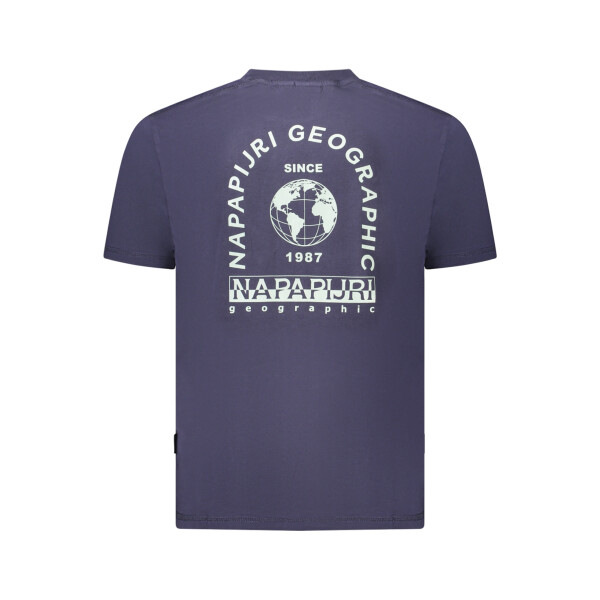 Napapijri ανδρικό t-shirt σε μπλε χρώμα με λογότυπο
