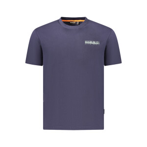 Napapijri ανδρικό t-shirt σε μπλε χρώμα με λογότυπο
