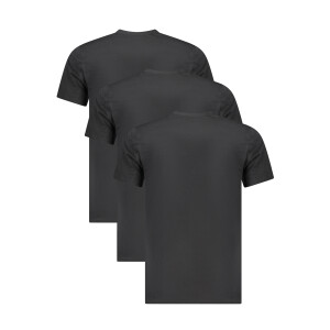 Calvin Klein Ανδρικό Μαύρο T-shirt με στρογγυλή λαιμόκοψη