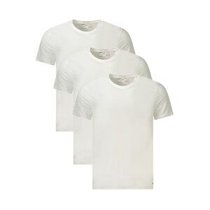 Calvin Klein ανδρικό λευκό t-shirt με στρογγυλή λαιμόκοψη