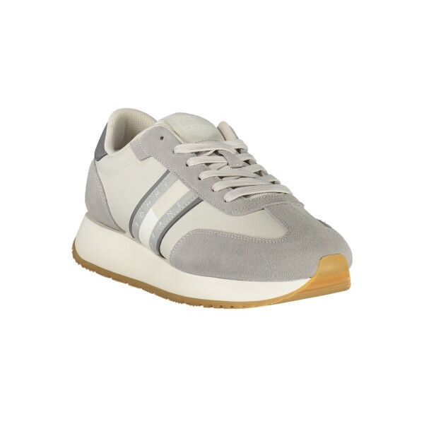 Tommy Hilfiger ανδρικά sneakers σε γκρι χρώμα με κορδόνια