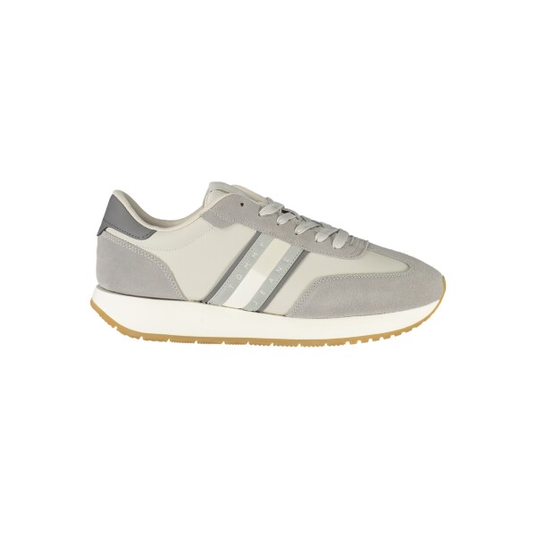 Tommy Hilfiger ανδρικά sneakers σε γκρι χρώμα με κορδόνια