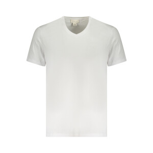Calvin Klein ανδρικό λευκό t-shirt με V λαιμόκοψη