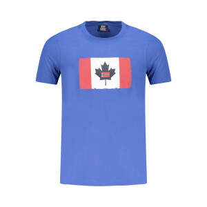NORWAY 1963 Ανδρικό Μπλε T-shirt με κοντά μανίκια και λογότυπο