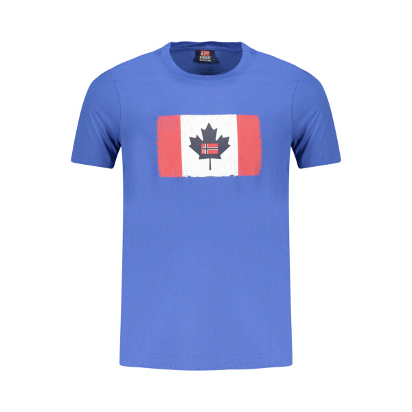 NORWAY 1963 Ανδρικό Μπλε T-shirt με κοντά μανίκια και λογότυπο