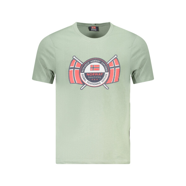 NORWAY 1963 Ανδρικό Πράσινο T-shirt με κοντά μανίκια και λογότυπο