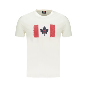 NORWAY 1963 Ανδρικό Λευκό T-shirt με κοντά μανίκια και print λογότυπο