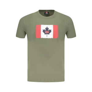 NORWAY 1963 Ανδρικό Πράσινο T-shirt με στρογγυλή λαιμόκοψη και λογότυπο