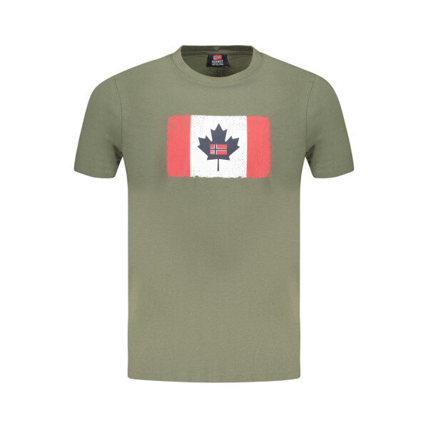 NORWAY 1963 Ανδρικό Πράσινο T-shirt με στρογγυλή λαιμόκοψη και λογότυπο