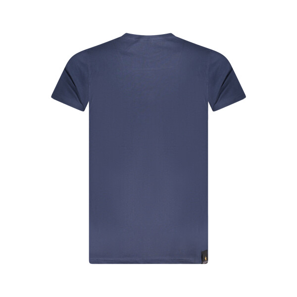 ACCADEMIA MILITARE ανδρικό t-shirt σε μπλε χρώμα με κοντά μανίκια και print λογότυπο