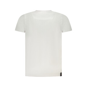 Accademia Militare ανδρικό λευκό t-shirt με κοντά μανίκια και print λογότυπο
