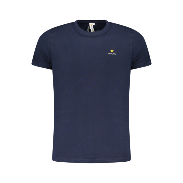 ESERCITO 1659 Ανδρικό Μπλε T-shirt με κοντά μανίκια και λογότυπο