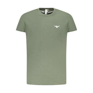 ACCADEMIA MILITARE Ανδρικό Πράσινο T-Shirt με print λογότυπο