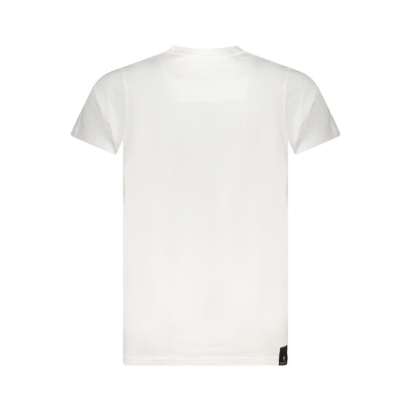 ACCADEMIA MILITARE Ανδρικό Λευκό T-shirt με print λογότυπο