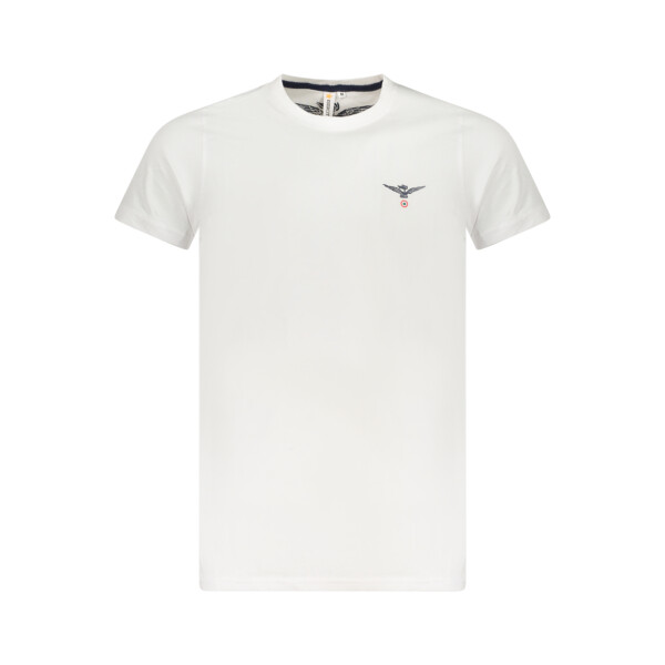 ACCADEMIA MILITARE Ανδρικό Λευκό T-shirt με print λογότυπο