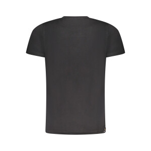 ESERCITO 1659 Ανδρικό Μαύρο T-shirt με κοντά μανίκια και λογότυπο