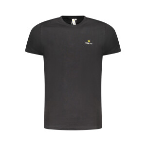 ESERCITO 1659 Ανδρικό Μαύρο T-shirt με κοντά μανίκια και λογότυπο