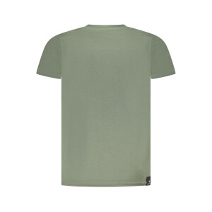ACCADEMIA MILITARE Ανδρικό Πράσινο T-shirt με κοντά μανίκια και λογότυπο