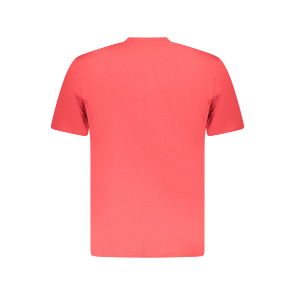 U.S. GRAND ανδρικό t-shirt σε κόκκινο χρώμα με στρογγυλή λαιμόκοψη