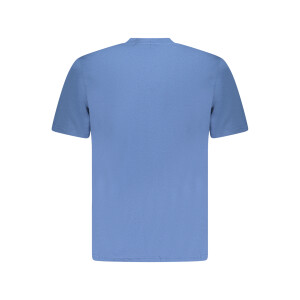 U.S. GRAND Ανδρικό Μπλε T-shirt με στρογγυλή λαιμόκοψη και κεντημένο λογότυπο