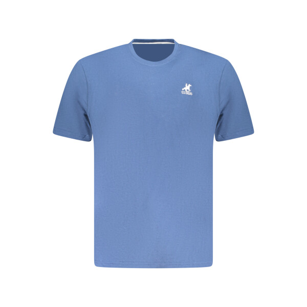 U.S. GRAND Ανδρικό Μπλε T-shirt με στρογγυλή λαιμόκοψη και κεντημένο λογότυπο