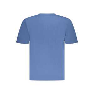 U.S. GRAND ανδρικό t-shirt σε μπλε χρώμα με στρογγυλή λαιμόκοψη και print