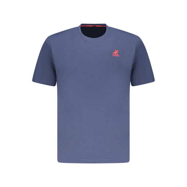 U.S. GRAND Ανδρικό Μπλε T-shirt με κεντημένο λογότυπο