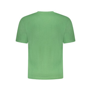 U.S. GRAND ανδρικό πράσινο t-shirt με στρογγυλή λαιμόκοψη και print λογότυπο