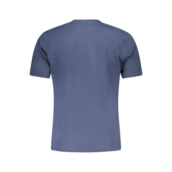 U.S. GRAND ανδρικό t-shirt σε μπλε χρώμα με στρογγυλή λαιμόκοψη και print λογότυπο