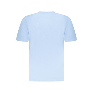 U.S. GRAND ανδρικό T-shirt σε μπλε χρώμα με στρογγυλή λαιμόκοψη και print λογότυπο