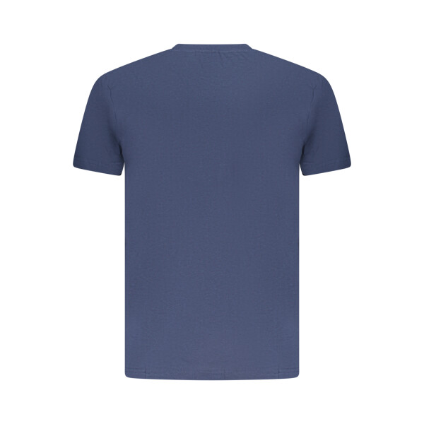 U.S. GRAND ανδρικό μπλε t-shirt με στρογγυλή λαιμόκοψη και print λογότυπο