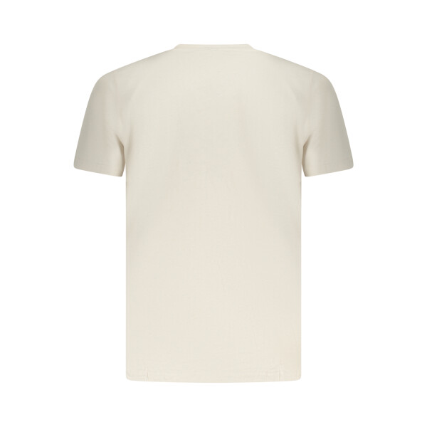 U.S. GRAND Ανδρικό Μπεζ T-shirt με στρογγυλή λαιμόκοψη και print