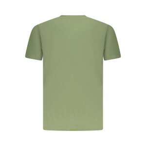 U.S. GRAND Ανδρικό Πράσινο T-shirt με στρογγυλή λαιμόκοψη και print λογότυπο