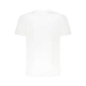 CAVALLI CLASS Ανδρικό Λευκό T-Shirt με κοντά μανίκια και λογότυπο