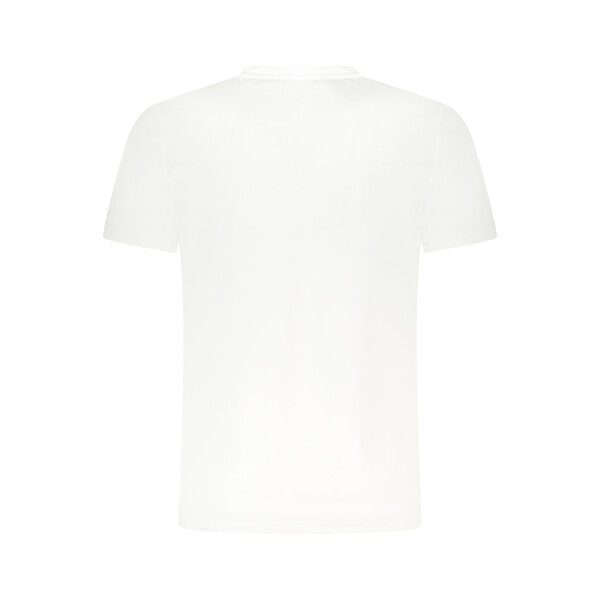 CAVALLI CLASS Ανδρικό Λευκό T-Shirt με κοντά μανίκια και λογότυπο
